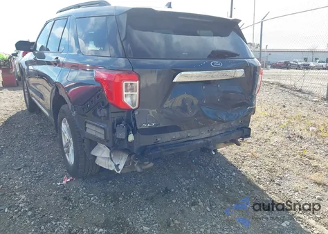 2022 Ford Explorer Xlt из США, поврежденный, VIN 1FMSK8DH8NGA22937